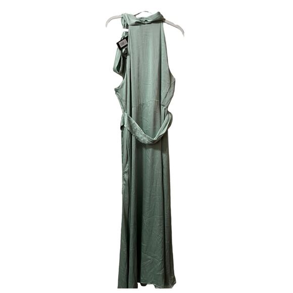 Sachin and Babi Halter Maxi Gown Dress Size 14 - Picture 4 of 7